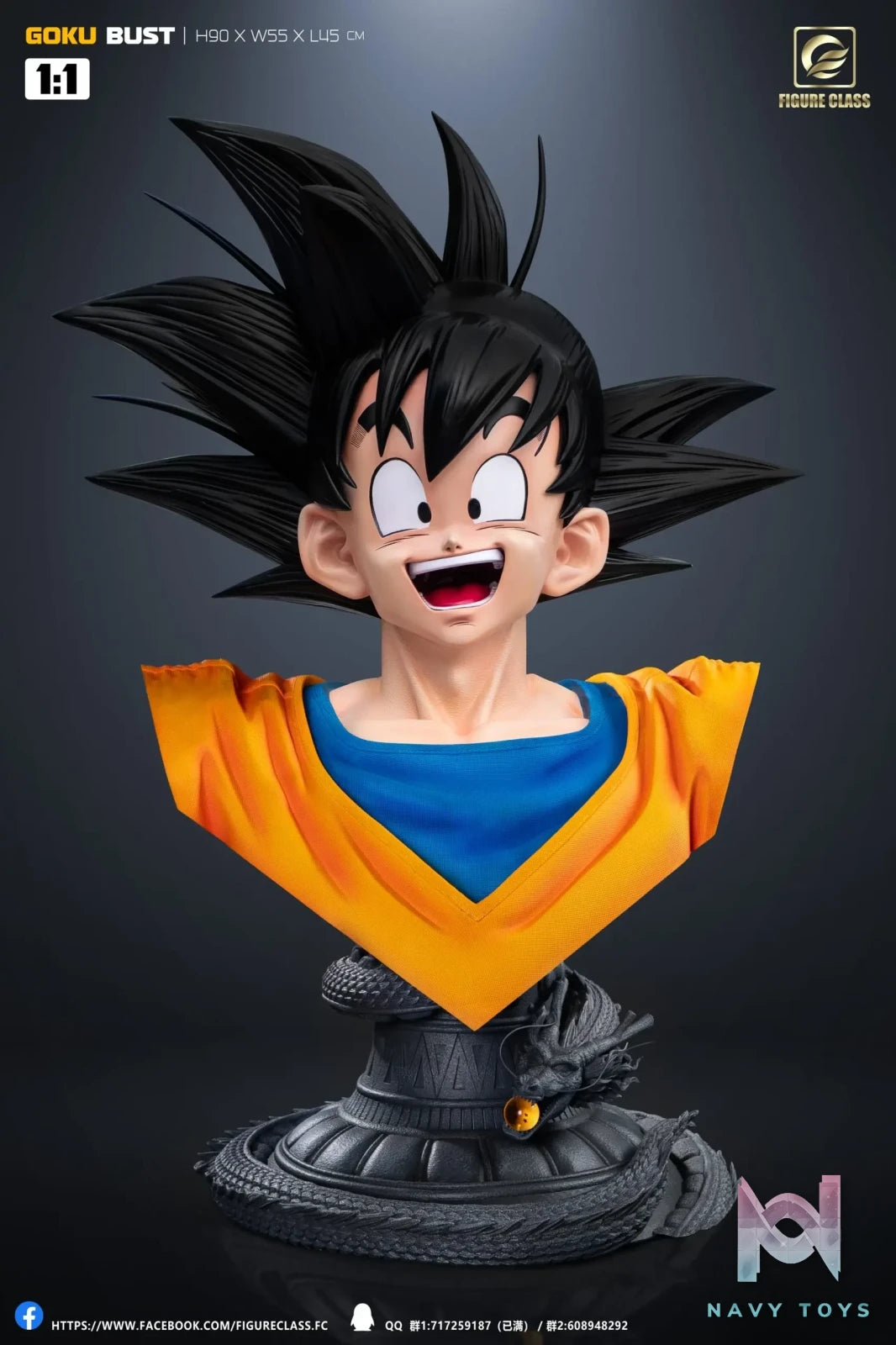 Figure Class Studio – Dragon Ball Goku Bust