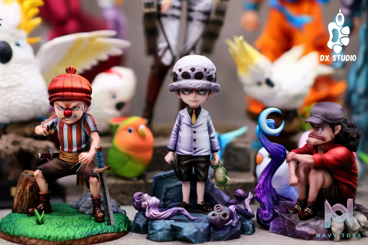 DX Studio – One Piece Childhood Buggy & Law & Blackbeard