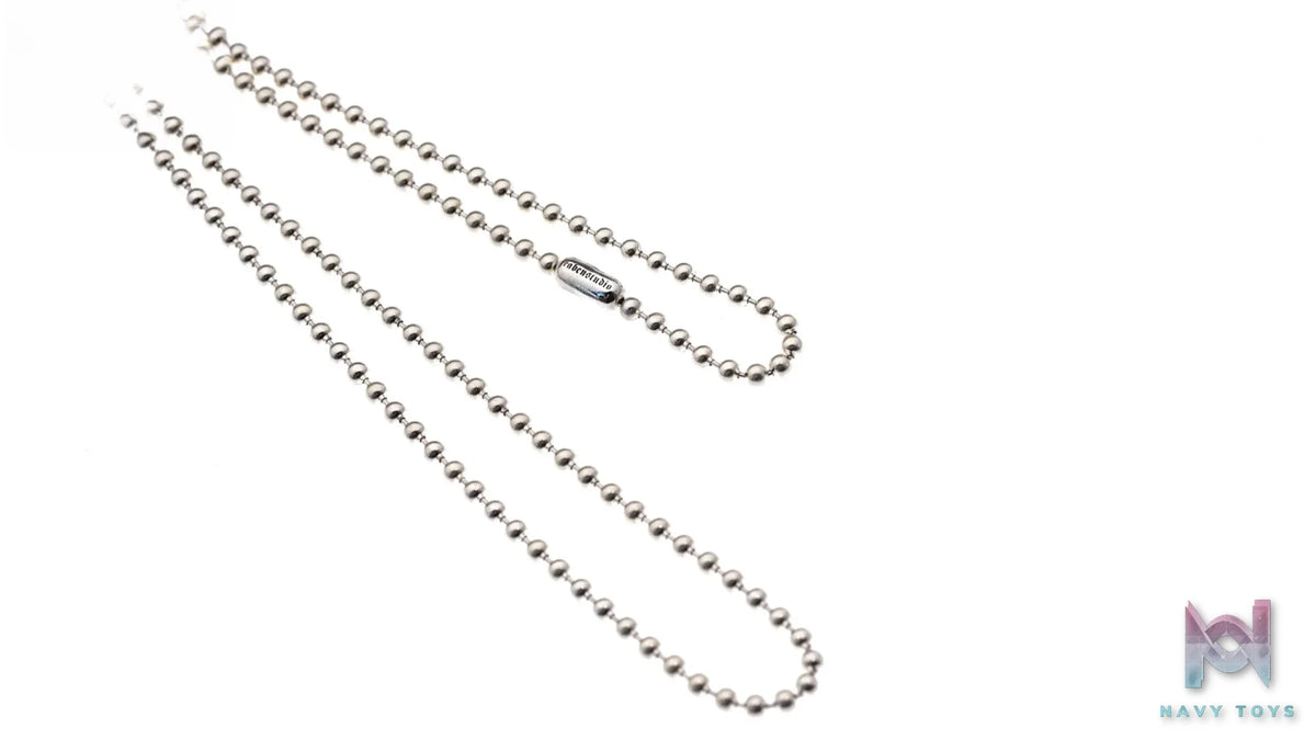 Raven Studio (silver jewelry) – “Bound” 4mm Satan Goat Skull Ball Chain Original