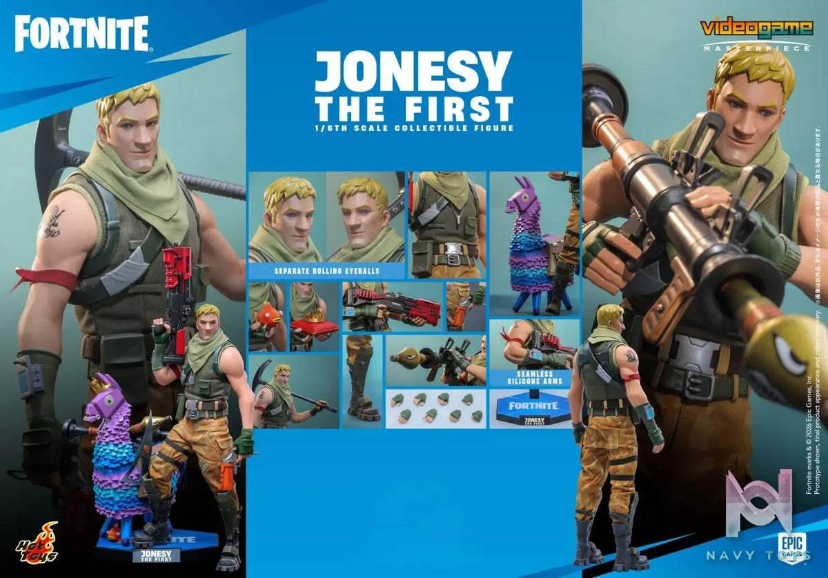 Hottoys – Fortnite Jonesy The First 1/6th scale Collectible Figure VGM85 (Licensed)