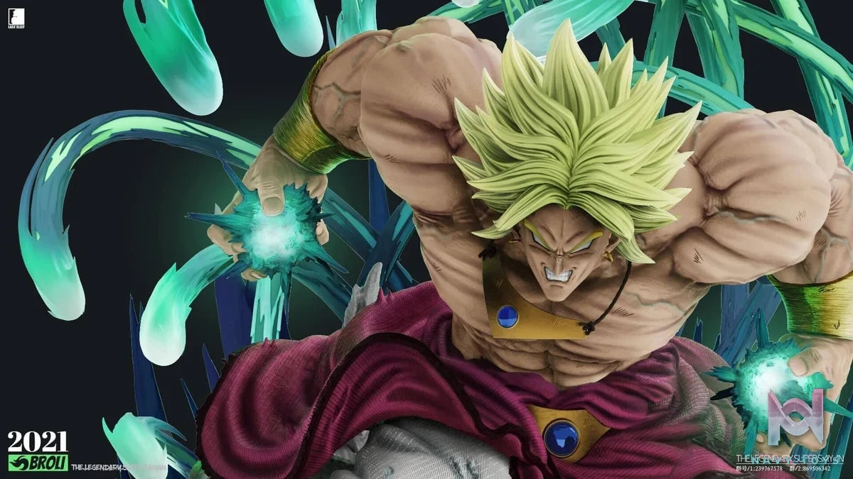 Broly - LastSleep Studio resin statue last sleep studio anime figure