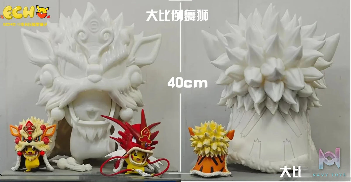 ECHO Studio – Pokemon Pikachu Lion Dance Large Scale