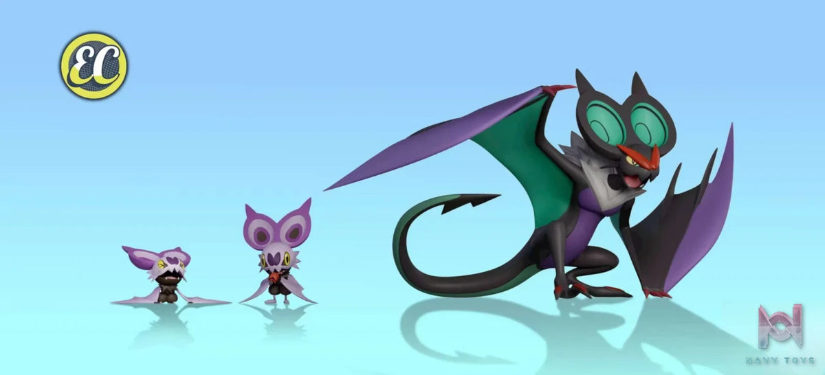 EC Studio – Pokémon Noivern Evolution Set
