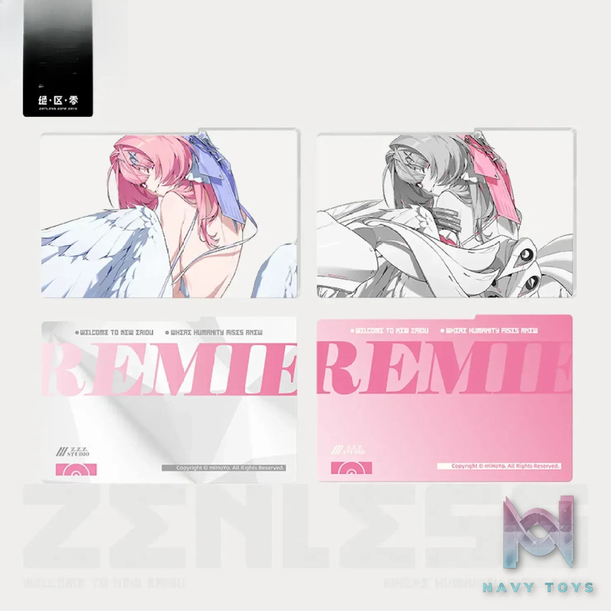 miHoYo – Zenless Zone Zero Mindscape Cinema Series Double-Layer Acrylic Charm X Frame-by-Frame Acrylic Insert Set – Remielle Dan (Licensed)