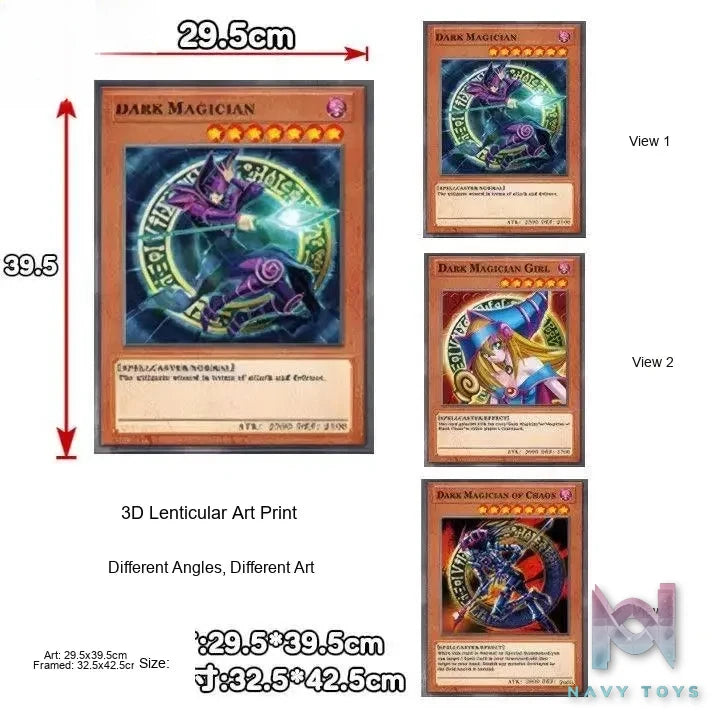 3D Printing Studio – lenticular prints with 3 changing angles of yu-gi-oh