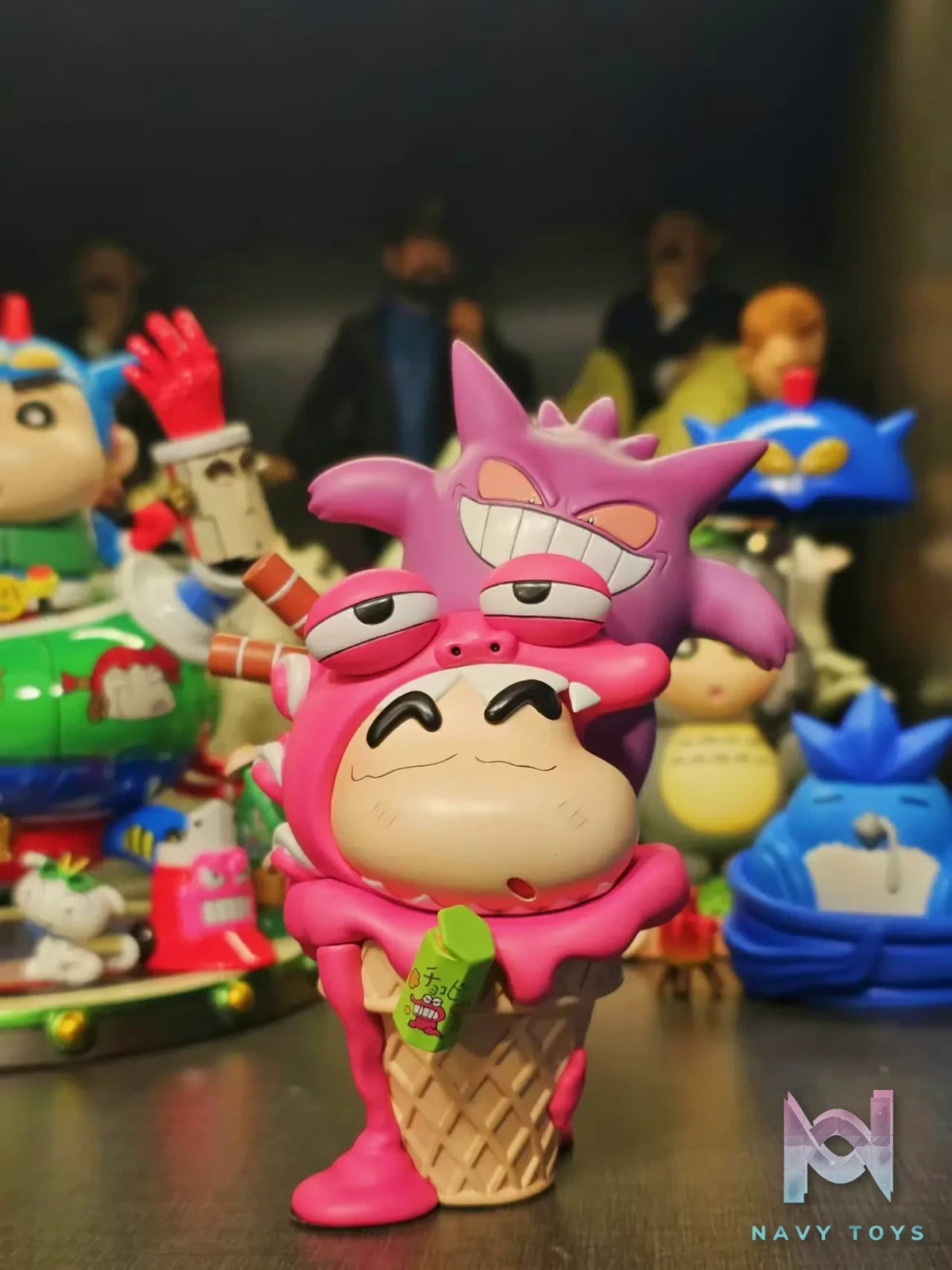 A.M Studio – Crayon Shin-chan Shinnosuke & Gengar Ice Cream