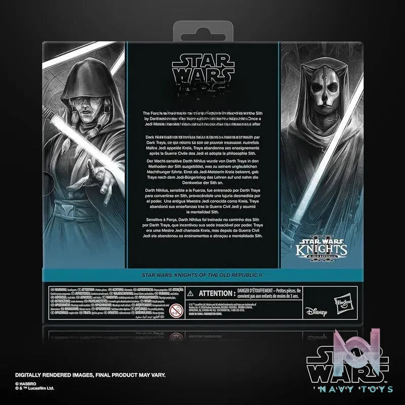 Hasbro Studio – Star Wars Darth Nihilus X Darth Traya 1/12 Scale Action Figure (Licensed)
