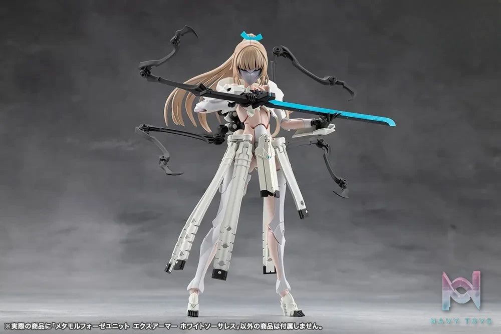Kotobukiya – MEGALOMARIA UNLIMITED UNIVERSE METAMORPHOSE UNIT EXARMOR WHITE SORCERESS Plastic Model (Licensed)