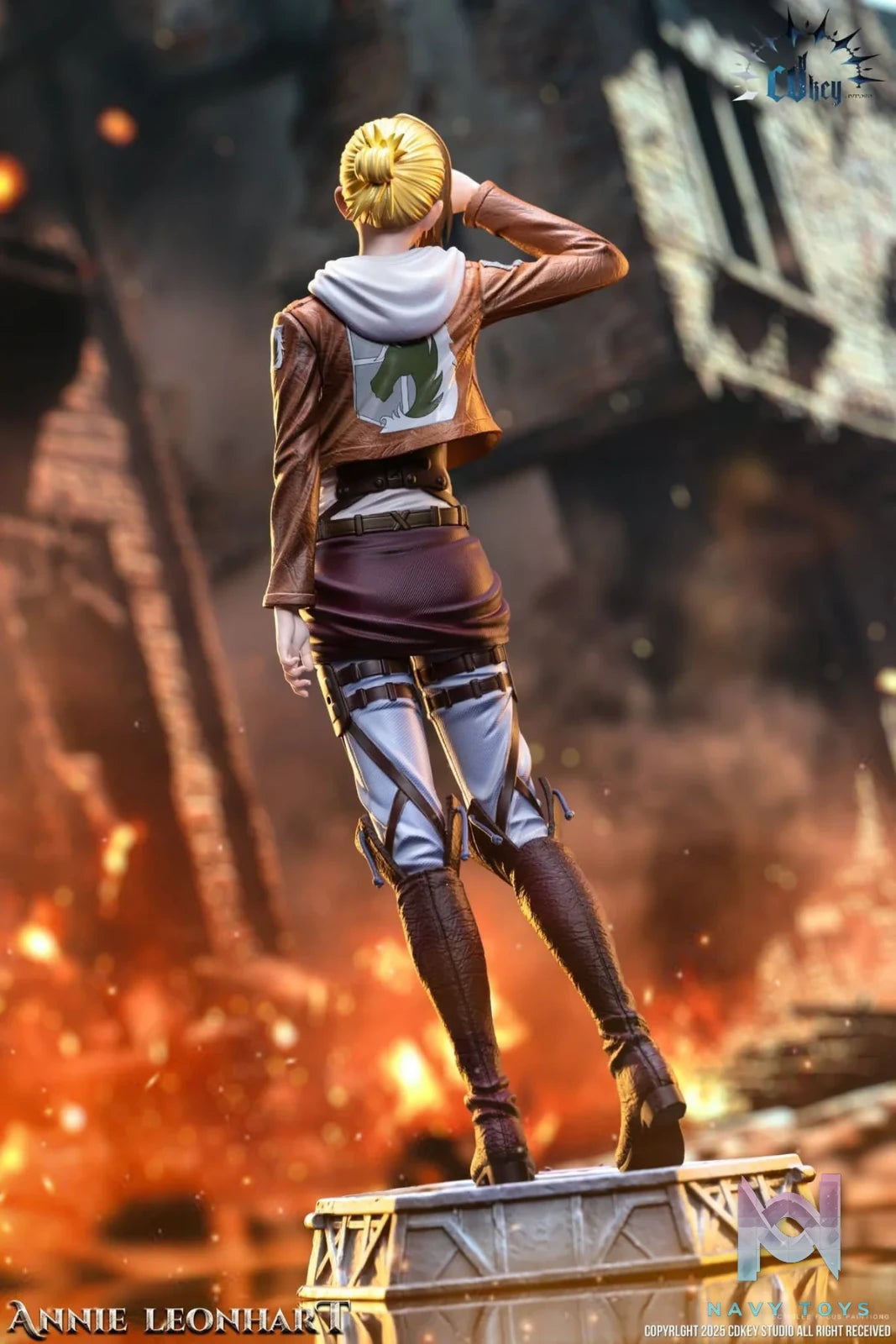 Annie Leonhart resin statue cdkey studio anime figure