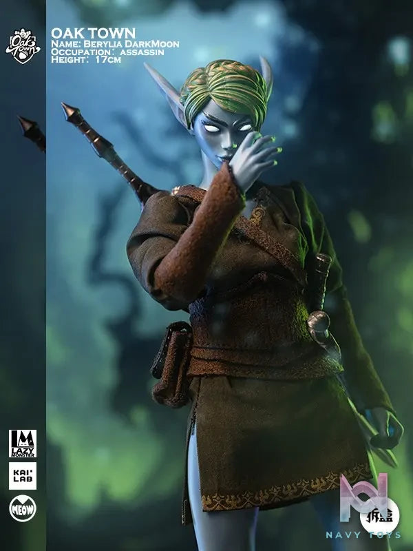 Lazy Monster Studio – Oak town Berylia Dark Moon Assassin & Sorceress (Licensed)