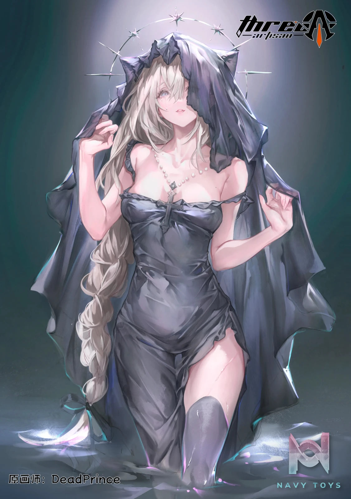Three Artisan Studio – DeadPrince Illustrations Mystic Lady Series Luna 1/6 Statue (Licensed)