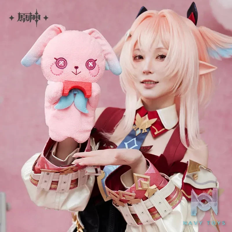 miHoYo – Genshin Impact Linnea “Droopy-Eared Rabbit” Plush Hand Puppet (Licensed)