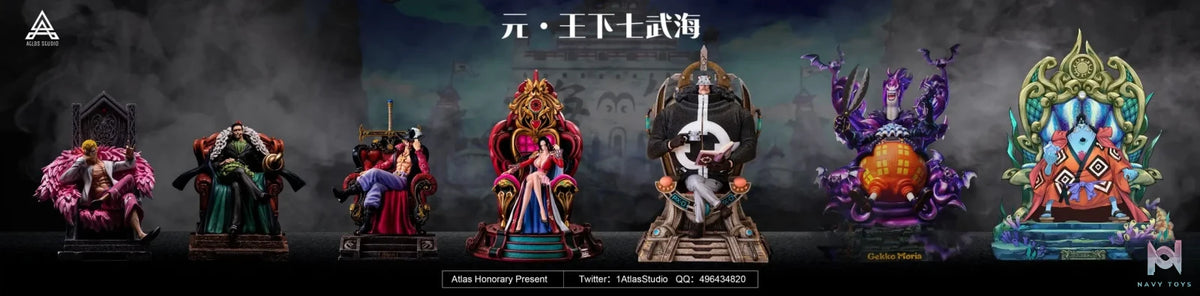 Atlas Studio – One Piece Shichibukai Sitting Gekko Moria