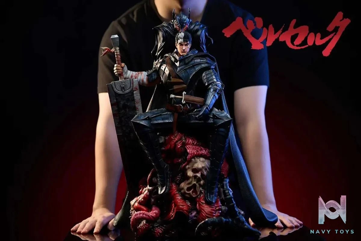 Throne Guts - Berserk - Weare A Design Studio resin statue Navy Toys anime figure