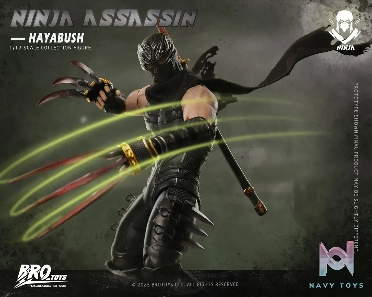 BROTOYS Studio – 1/12 Action Figure Ninja Assassin – Falcon #LR010 (Licensed)