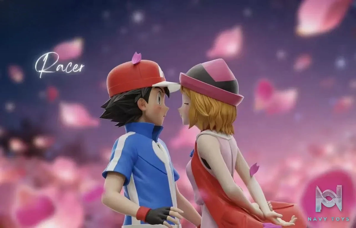Racer Studio – Ash Ketchum X Serena Kissing Scene Pokémon