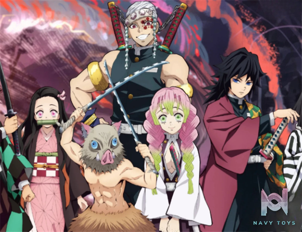 Mystery Gallery Studio – Demon Slayer Hashira Series Photo with Frame