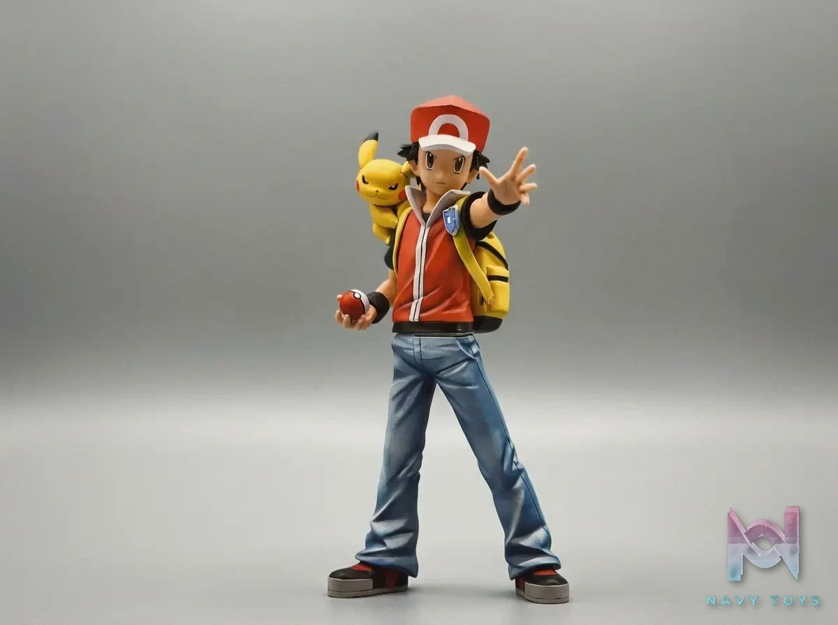 Wan Zhi Wu Studio – Red X Pikachu Legendary Trainer 02 Pokémon
