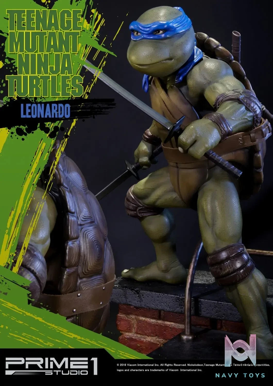 Prime 1 Studio – Museum Masterline Teenage Mutant Ninja Turtles Classic(1990) Leonardo MMTMNT1990-02 (Licensed)
