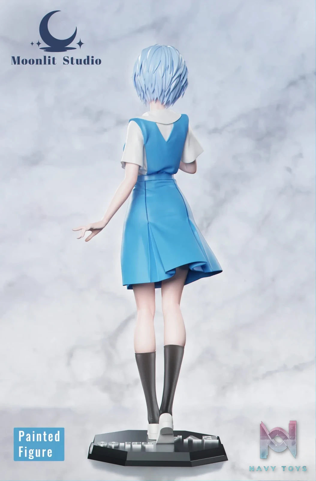 Moonlit Studio – Neon Genesis Evangelion Moonlit girls limited series 1st Ayanami Rei school uniform VER