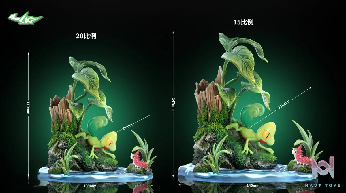 SK Studio – Treecko Ecological Scene Pokémon