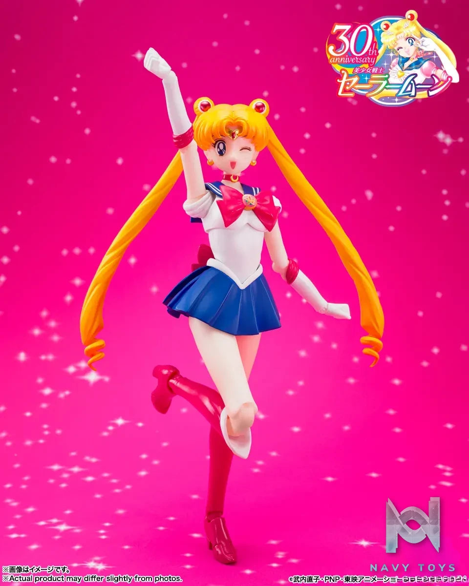 BANDAI SPIRITS – S.H.Figuarts Sailor Moon -Crystal Star Compact Edition- “Sailor Moon R” (Licensed)