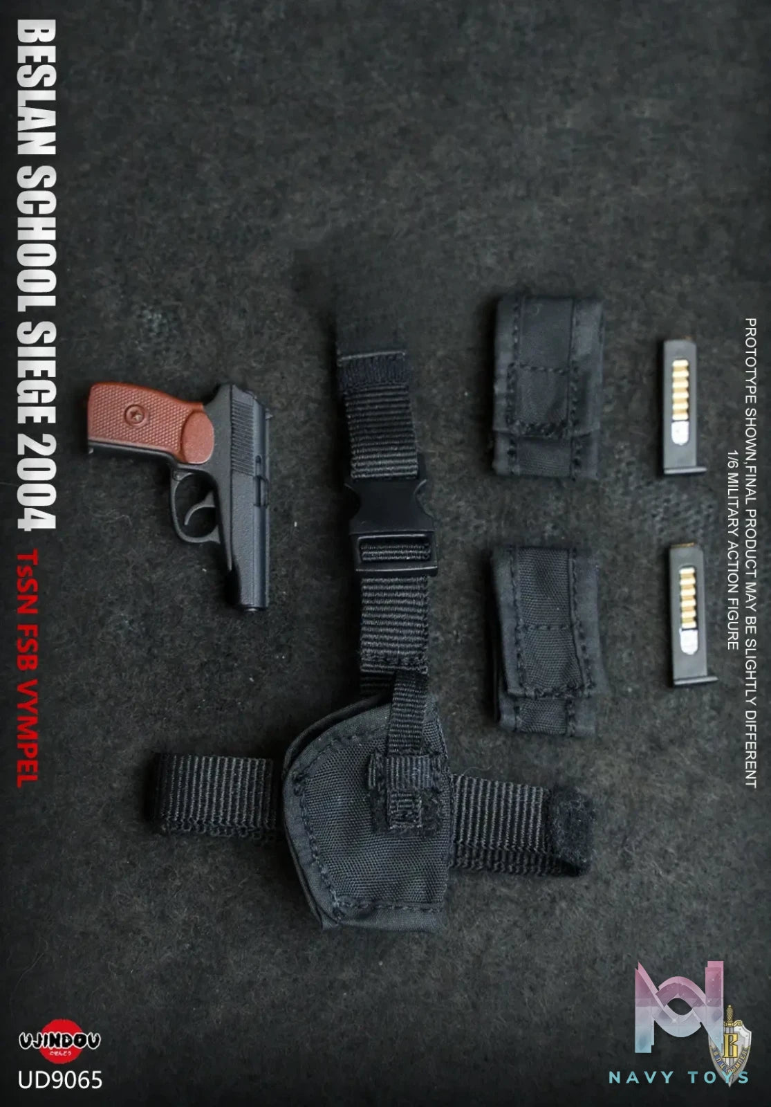 UJINDOU – 1/6 FSB VYMPEL – BESLAN SCHOOL SIEGE 2004 Action Figure UD9065 (Licensed)