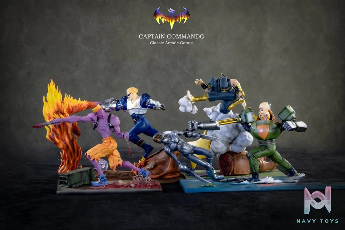 Toys Evolution Studio – Captain Commando #4 BABY HEAD