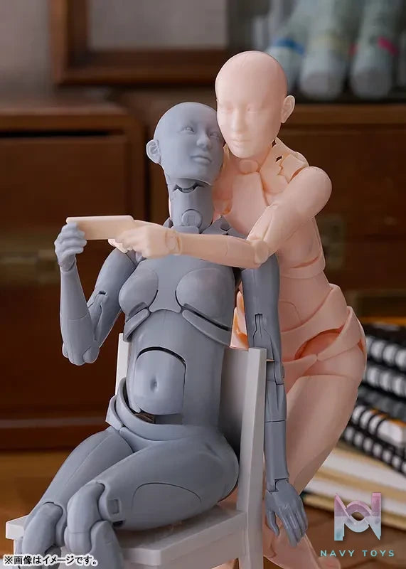 Max factory – Nishimura Style Drawing Doll Olive Gray X Olive FLESH (Licensed)