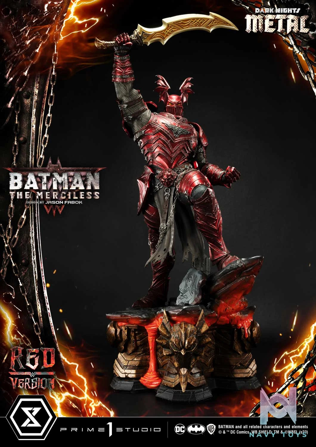 The Dark Knight: Metal - The Merciless - Prime 1 Studio resin statue Prime 1 Studio anime figure