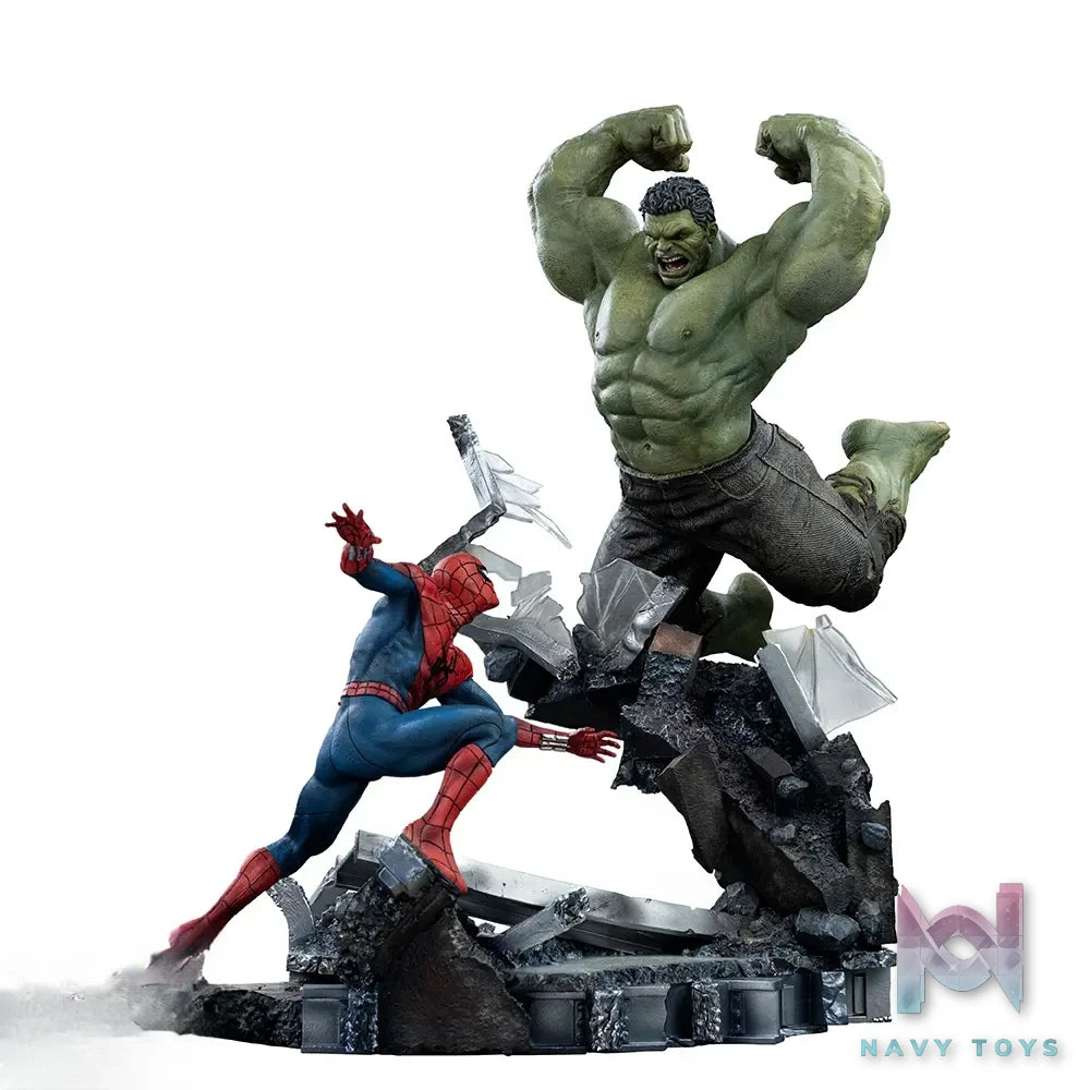 Iron Studio – Spider-Man vs Hulk – Spider-Man: Brand New Day – Art Scale 1/10 Statue MARCAS143426-10 (Licensed)