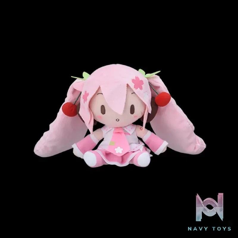 SEGA – Hatsune Miku Sakura Miku fufu EX Mini Plush Doll (Licensed)