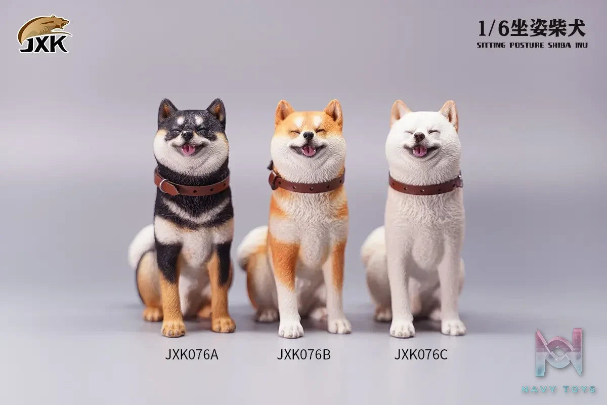 JXK – 1/6th Sitting Shiba Inu (Licensed)