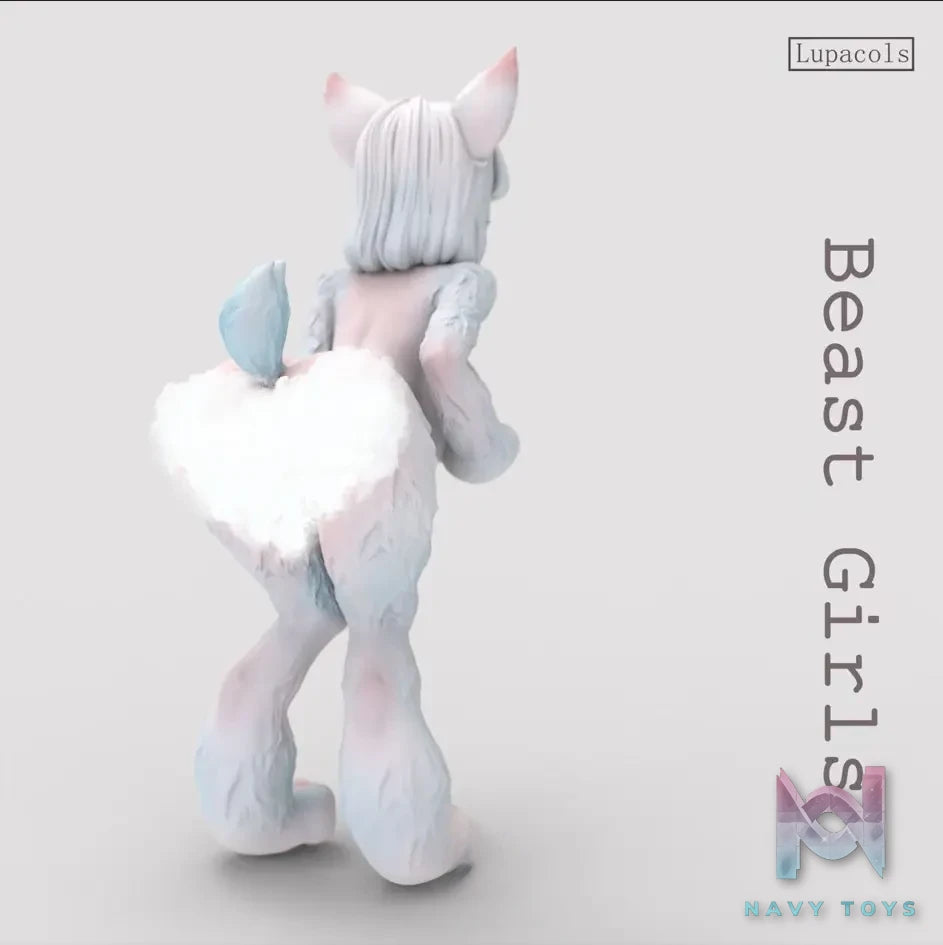 Lupacols Studio – Furry Kemono Musume Series Pink X White Kemono Musume (Licensed)