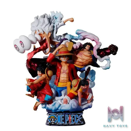 MegaHouse – Petitrama DX LOGBOX RE BIRTH 02 Luffy Special ONE PIECE (Licensed)