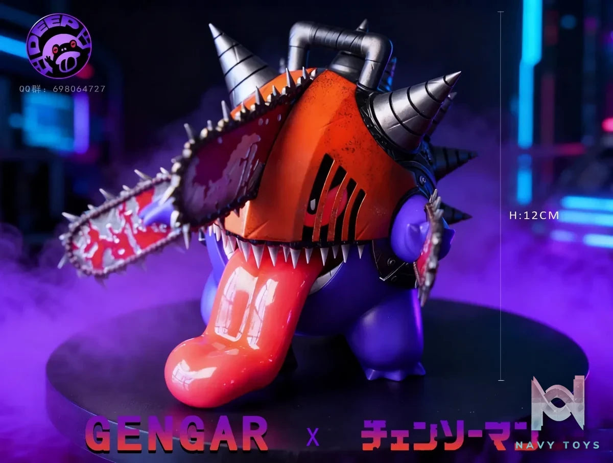 DEEP Studio - Gengar COS Chainsaw Man Pokémon USD $80.00 resin statue Navy Toys anime figure
