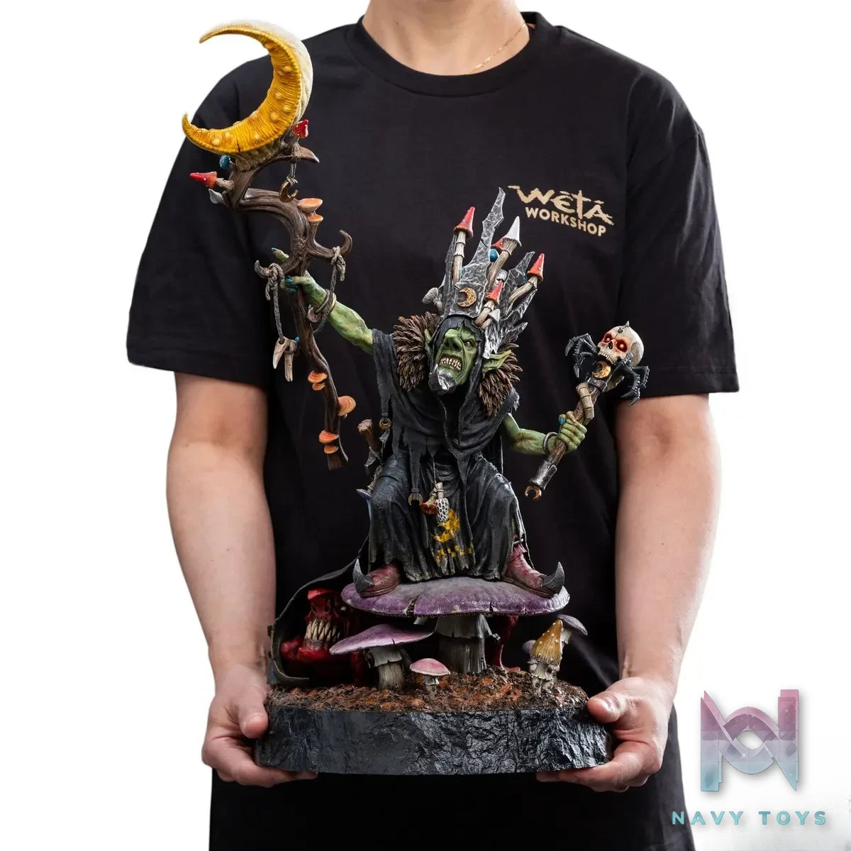 WETA Workshop Studio – Warhammer: Age of Sigmar 1/6 Skragrott the Loonking statue (Licensed)