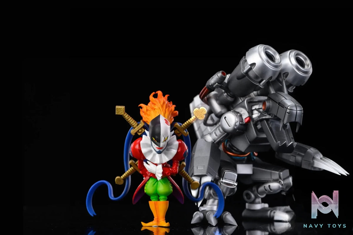 LeaGue Studio – Digimon Dark Masters 02 Mugendramon & Metal Seadramon