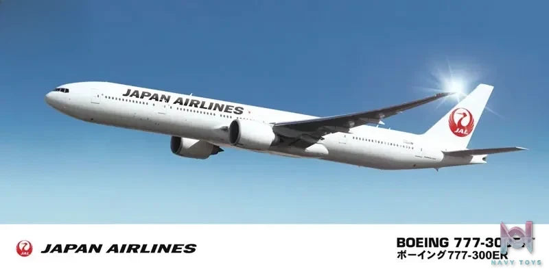Hasegawa – 1/200 Japan Airlines Boeing 777-300ER Plastic Model (Licensed)