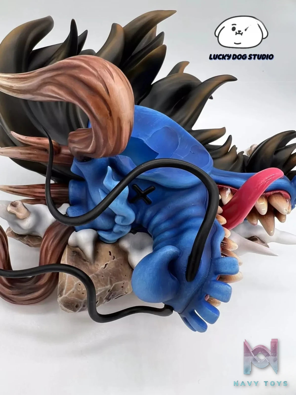 Lucky Dog Studio – One Piece Monkey D. Luffy (5 gears) ape gun + giant battle axe