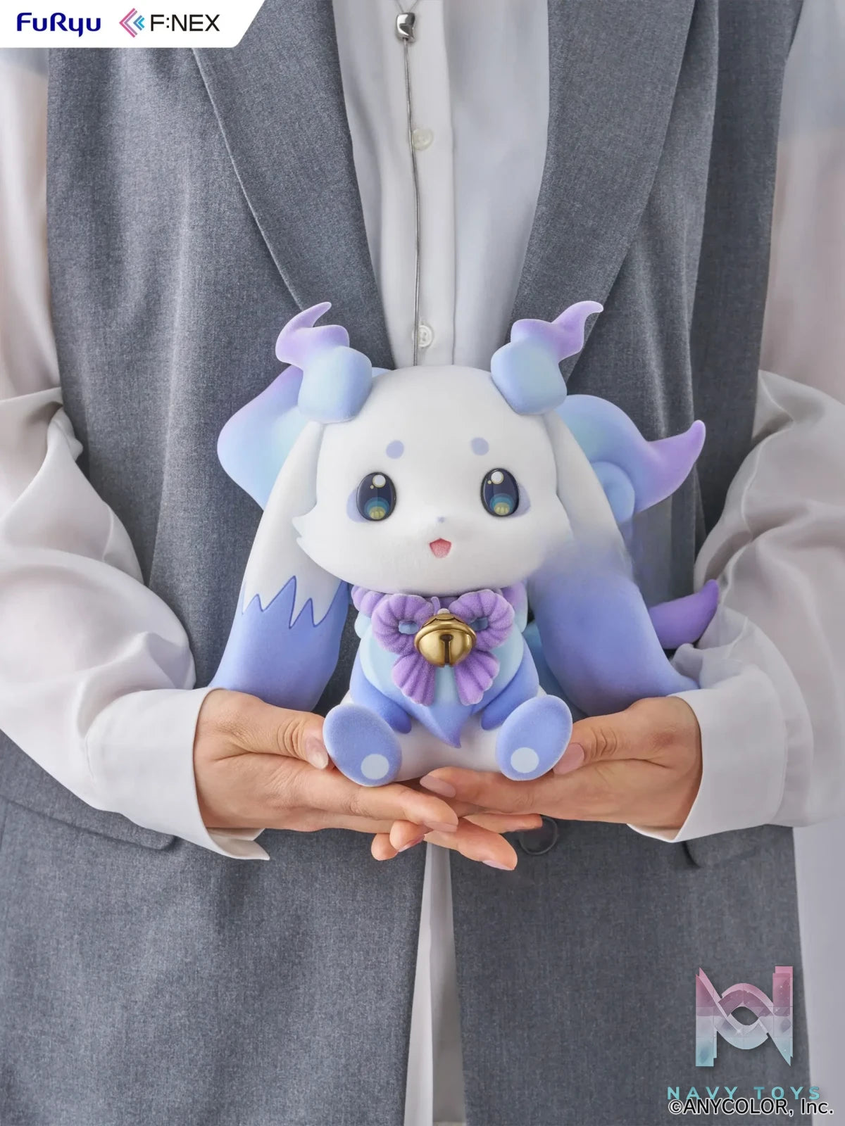 FURYU – Nijisanji Lunlun 1/2 Flocked Soft Vinyl Figure (Licensed)