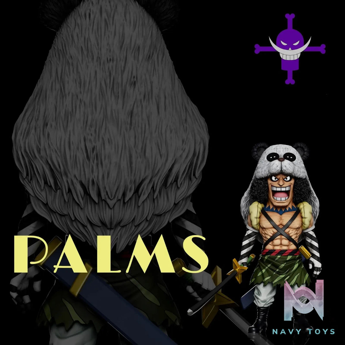 A+ Studio – Palms Whitebeard Pirates One Piece