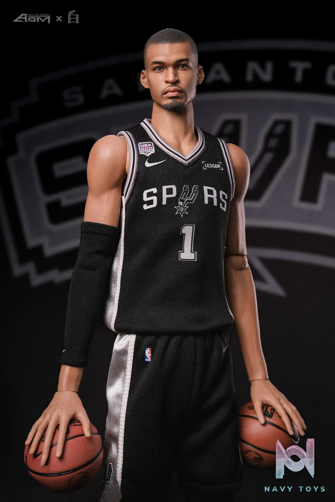 AOM TOYS – Victor Wembanyama 1/6 26 Finals Game 5 Set NBA