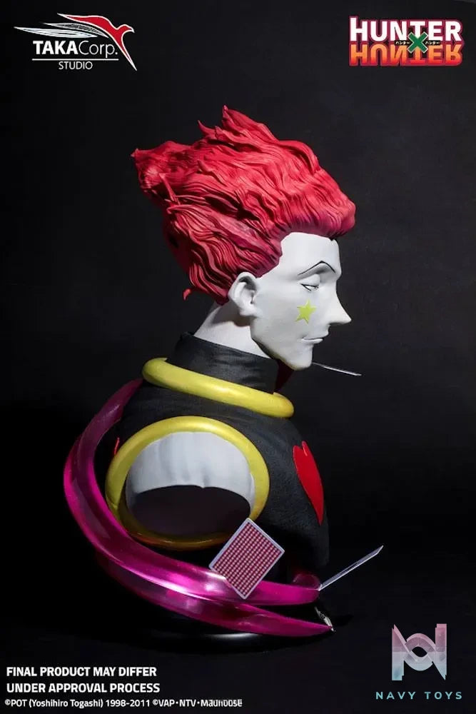 Taka Corp Studio – Hunter × Hunter Hisoka Morow Life-Size Bust