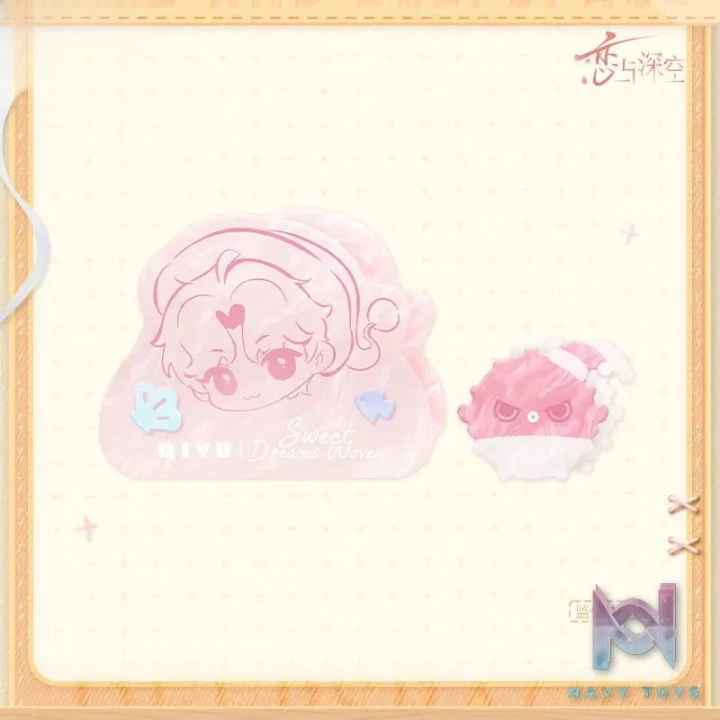 Papergames – Love and Deepspace Sweet Dreams Series Hair Claw Set (Licensed)