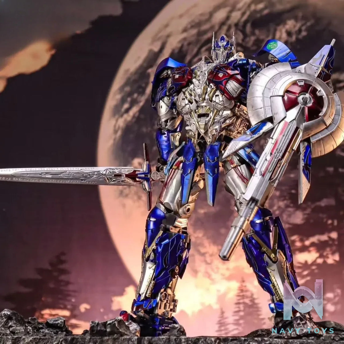 AAT Studio – AAT-02M King of Kavaliers Optimus Prime Metallic Version Transformers
