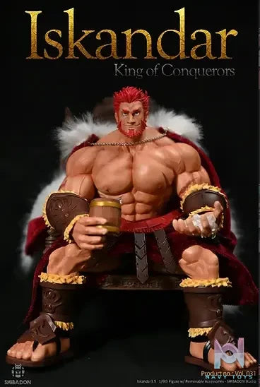 SHIBADON Studio – Fate/Grand Order Iskandar 1/6th Figure w/ Removable Accessories