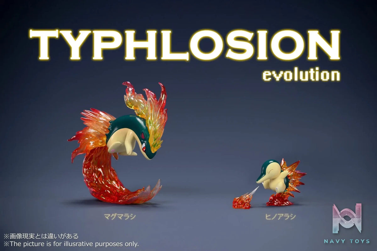 MG Studio – Pokémon Cyndaquil & Quilava & Typhlosion