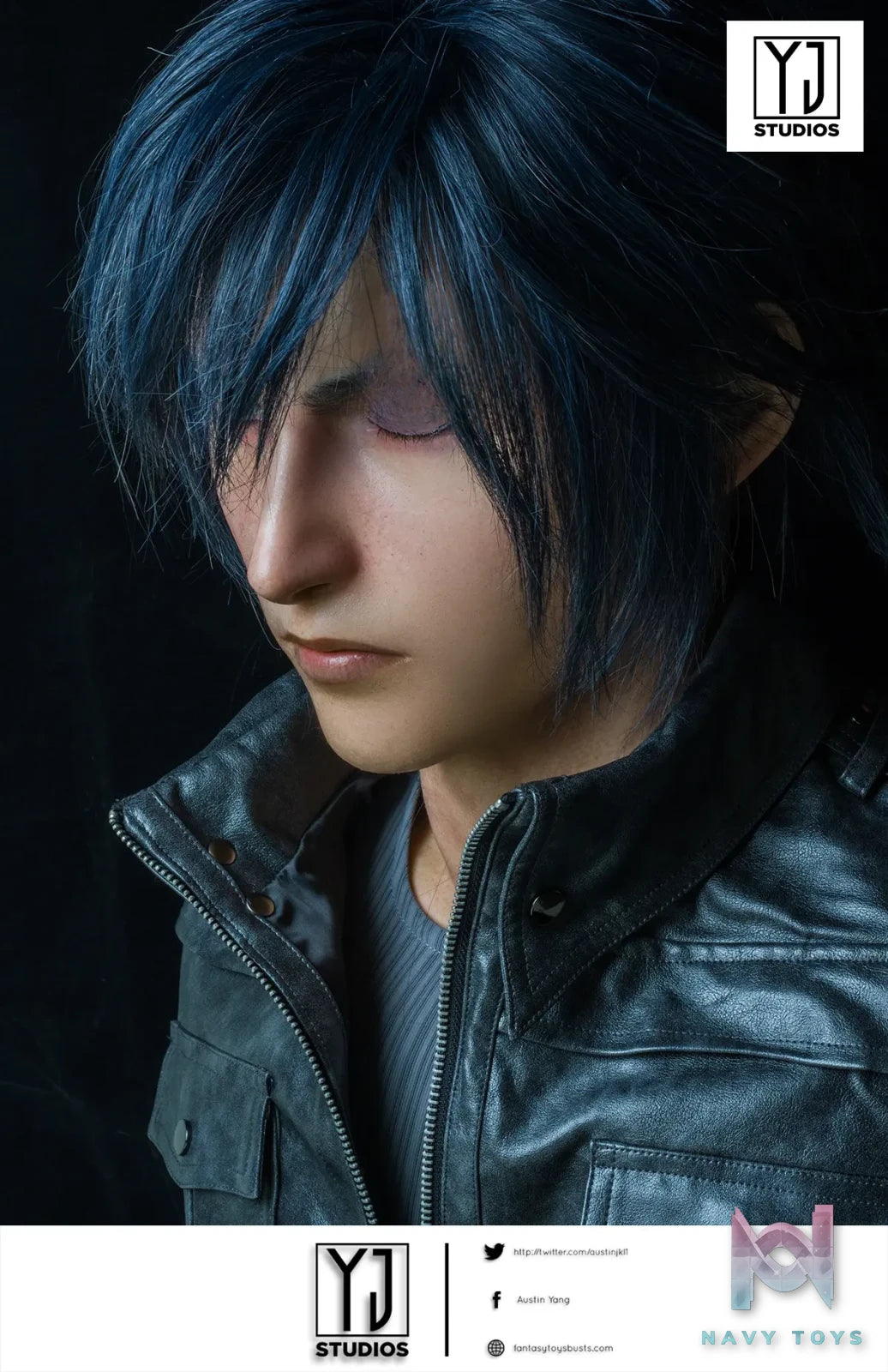 YJ Studio – Noctis Lucis Caelum 1/1 Bust Final Fantasy 15