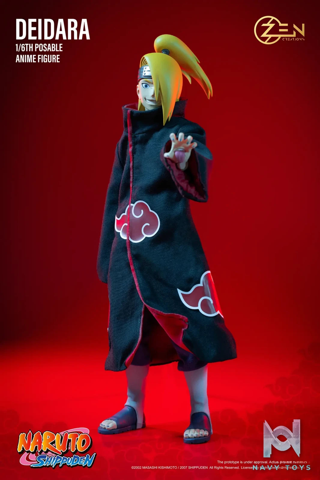 Zen Creations Studio – Naruto 1/6 Posable Anime Figure (PAF) Deidara